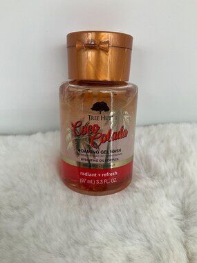 Tree Hut Tropic Coco Colada Foaming Gel Wash 3.3fl Oz NEW Hydrating Oil